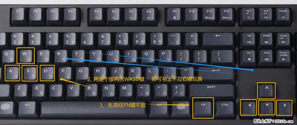 键盘，怎样把wasd键与上下左右方向键互换？ - 生活百科 - 阿坝生活社区 - 阿坝28生活网 ab.28life.net